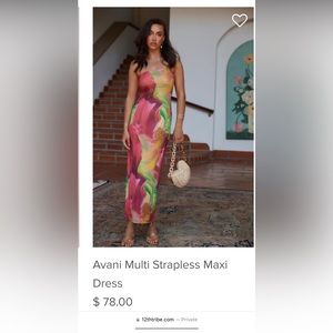 12th Tribe Avani Multi Strapless Maxi